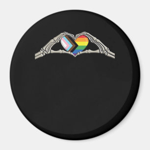 Bone Hands Heart Pride Progress Magneet
