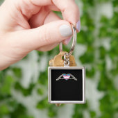 Bone Hands Heart Transgender Gothic Sleutelhanger (Hand)