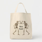 Bone Head Skeletons Bag Tote Bag (Voorkant)