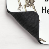Bone Head Skeletons Mousepad Muismat (Hoek)