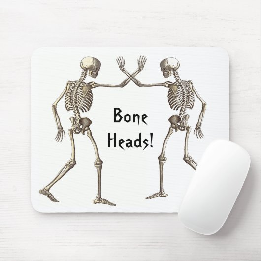 Bone Head Skeletons Mousepad Muismat (Met muis)