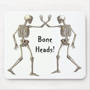 Bone Head Skeletons Mousepad Muismat