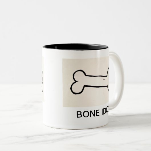 BONE IDOL TWEEKLEURIGE KOFFIEMOK (Voorkant rechts)