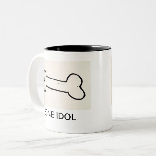 BONE IDOL TWEEKLEURIGE KOFFIEMOK (Voorkant links)