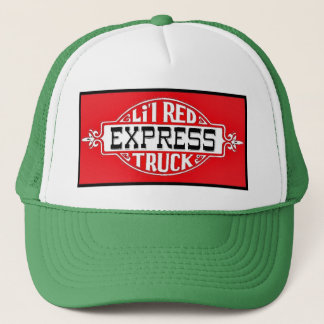 Boné Lil Red Truck vermelho Trucker Pet