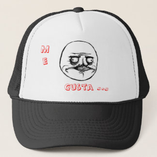 Boné meme - Me gusta Trucker Pet