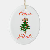 Bone Natale Keramisch Ornament (Rechts)