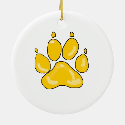 Bone Natale Keramisch Ornament (Achterkant)