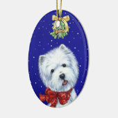 Bone Noel Westie Ornament van Borgo (Links)