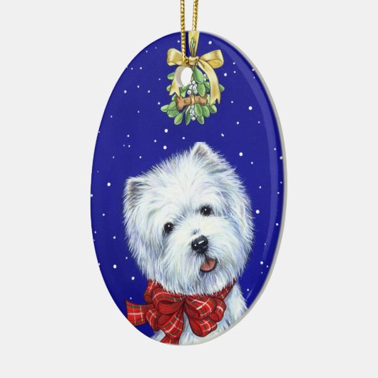 Bone Noel Westie Ornament van Borgo (Links)