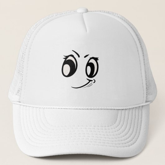 BONE OLHOS BRANCO  TRUCKER PET (Voorkant)