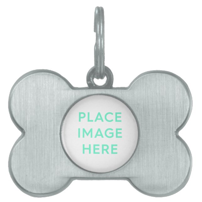 Bone Pet Tag Huisdieren Naamplaatje (voorkant)