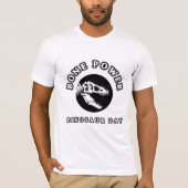 Bone Power - Dinosaurus Day Skull Design T-shirt (Voorkant)