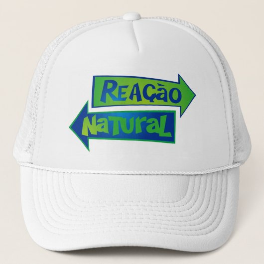 Boné REAÇÃO NATURAL Trucker Pet (Voorkant)