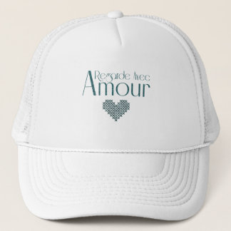 Boné Regarde Avec Amour Trucker Pet