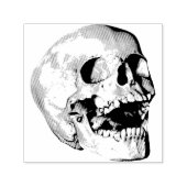 Bone Skull Stamp Zelfinktende Stempel (Design)