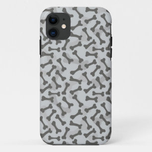Bone Textern Pattern Greyscale Case-Mate iPhone Case