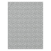 Bone Textern Pattern Greyscale Tafelkleed (Voorkant)