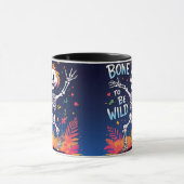 Bone to be wild | Dancing Skeleton Halloween Mok (Midden)