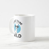 Bone to be Wild Funny Anatomy Pun Koffiemok (Voorkant links)