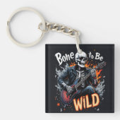 Bone to Be Wild Skeleton Sleutelhanger (voorkant)