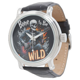 Bone To Be Wild Skeleton Watch Horloge