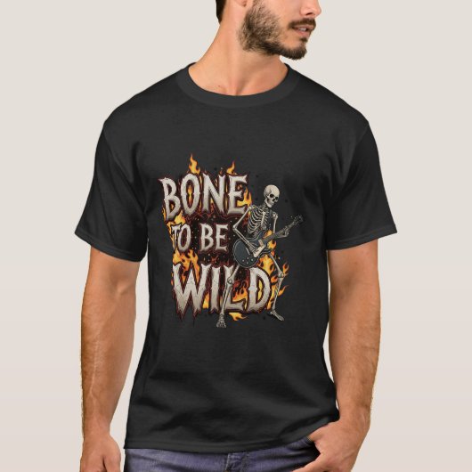 Bone to Be Wild T-shirt (Voorkant)