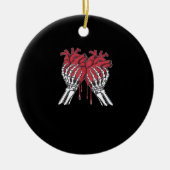 Bone to be your Valentijn - Valentijnsdag Funny S Keramisch Ornament (Voorkant)