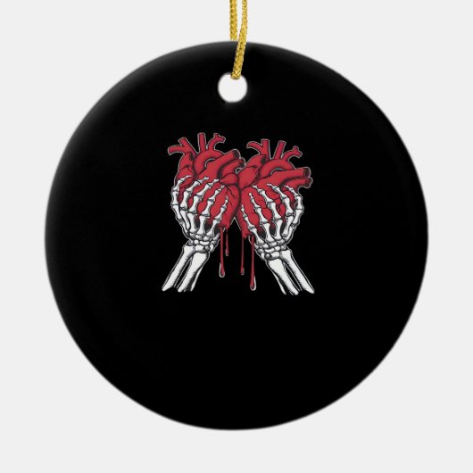 Bone to be your Valentijn - Valentijnsdag Funny S Keramisch Ornament (Voorkant)