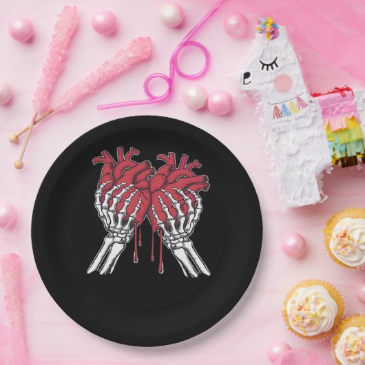 Bone to be your Valentijn - Valentijnsdag Funny S Papieren Bordje (Feest)