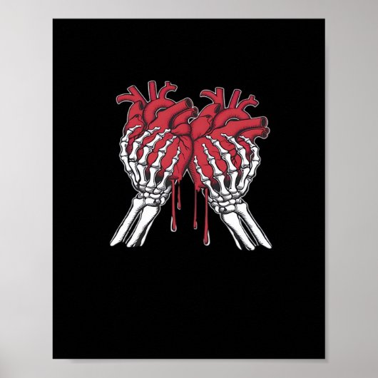 Bone to be your Valentijn - Valentijnsdag Funny S Poster (Voorkant)