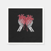 Bone to be your Valentijn - Valentijnsdag Funny S Servet (Voorkant)