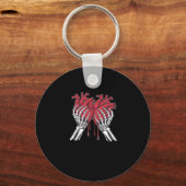 Bone to be your Valentijn - Valentijnsdag Funny S Sleutelhanger (Voorkant)