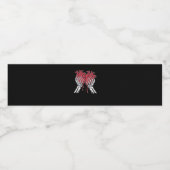 Bone to be your Valentijn - Valentijnsdag Funny S Waterfles Etiket (Enkel label)