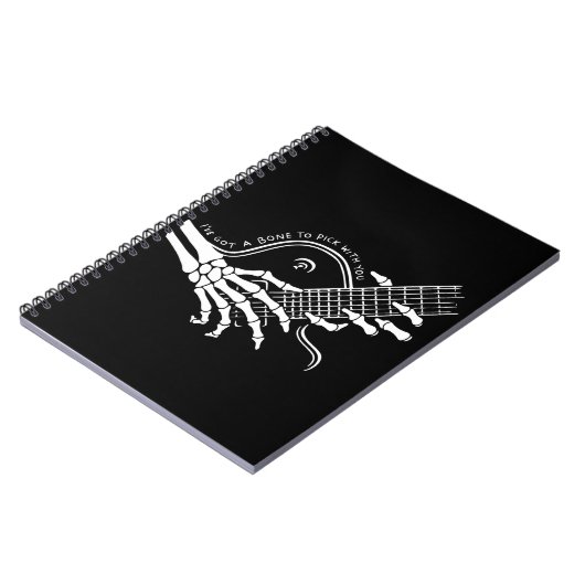 Bone to Pick Notitieboek (Linkerzijde)