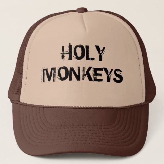 Boné trucker Holy Monkeys Trucker Pet (Voorkant)