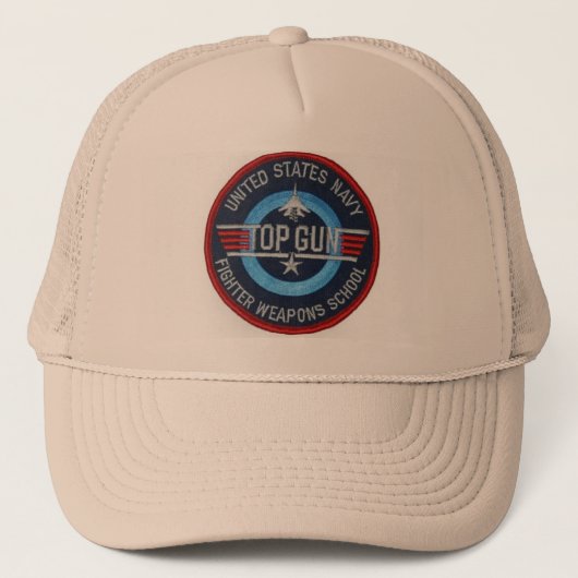 Boné Trucker Importado - Top Gun Movie - Aviação Pet (Voorkant)