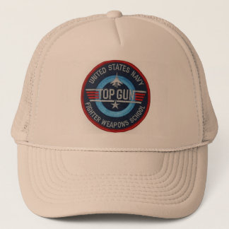 Boné Trucker Importado - Top Gun Movie - Aviação Trucker Pet