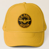 Boné Trucker Importado - US Naval Aviation Trucker Pet (Voorkant)