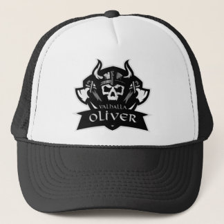 Boné Valhalla Oliver | Escudo Black Trucker Pet