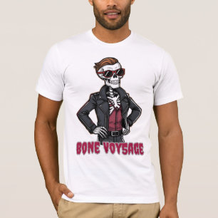 Bone Voyage – Grappig Skelet Halloween Reis T-shirt