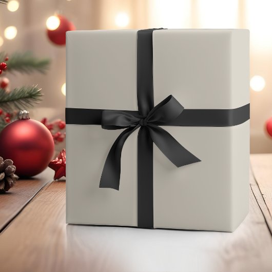 Bone White effen kleur | Klassiek | Elegant Cadeaupapier