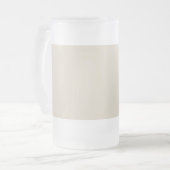 Bone White Matglas Bierpul (Voorkant links)