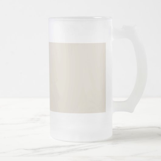 Bone White Matglas Bierpul (Rechts)