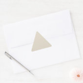 Bone White Triangle Sticker (Envelop)