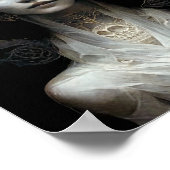 Bone Wraith Fantasy Sci-Fi Art Poster (Hoek)