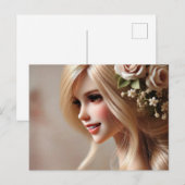 "Bonecas Encantadas: Guardiãs de Sonhos e Briefkaa Briefkaart (Voorkant / Achterkant)