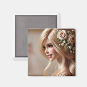 "Bonecas Encantadas: Guardiãs de Sonhos e Memórias Magneet (Voorkant / Achterkant)