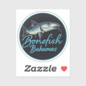 bonefish bahamas fishing sticker (Vel)