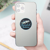 bonefish bahamas vissen sticker (Telefoon)